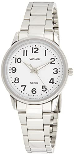 Casio LTP1303D-7BV 19531 - Orologio da polso da donna, cinturino in acciaio inox colore argento