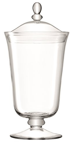 LSA International Serve Bonbon Jar H38cm Clear| 1 Unit | Mouthblown & Handmade Glass | SZ33