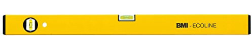 BMI 689060P-GELBCON Ecoline Alu-niveau à bulle, Jaune, 60 cm