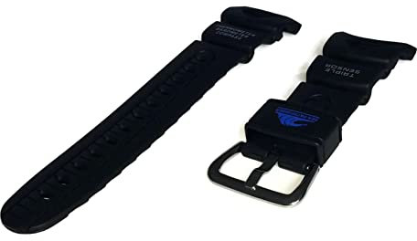 Casio Sea Pathfinder SPF-40-1V Resin Band Watch Strap Black, Black, Strap