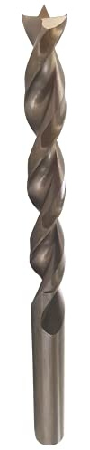 Famag Exzellent Holzspiralbohrer HSS-G ø 10,0 mm (Bohrer für Holz / Kunststoff / Plexiglas / PVC, mit 2 Hauptschneiden + 2 Vorschneider, Länge 87 mm) 1594100