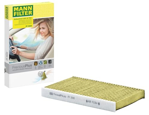 MANN-FILTER FP 2940 Filtro aria cabina - FreciousPlus Filtro Antipolline Biofunzionale - per Autovetture + veicoli commeriali