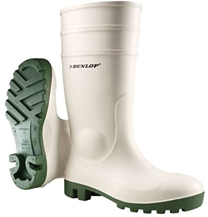 Dunlop Protective Footwear Protomastor full safety unisex vuxna gummistövlar, vit, 47 EU