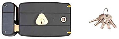 Serrure Monopoint KLOSE besser en Applique à Fouillot Horizontale 140x92mm - (Similaire JPM CISA....) 3 clés - 50mm - Gauche