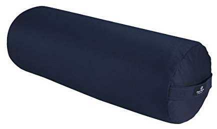 Hugger Mugger Round Yoga Bolster (Blue)