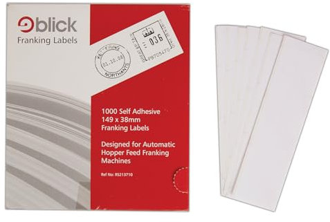Blick Drucker 213710 38 x 149 mm Frankier Label (1000 Stück)