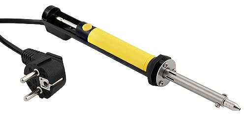 MC POWER Entlötpumpe mit Heizung | EPH-40 | 230 V, 40 Watt Entlötsaugpumpe zum Lösen von Lötverbindungen, absaugen von flüssigem Lötzinn