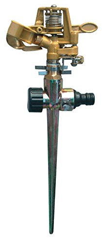 IRRIGATORE IRRORATORE A SETTORI CON PUNTALE OTTONE GETTATA 12.5 MT Axel