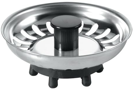 McAlpine BSKTOP Basket Strainer Waste Plug, Stainless Steel