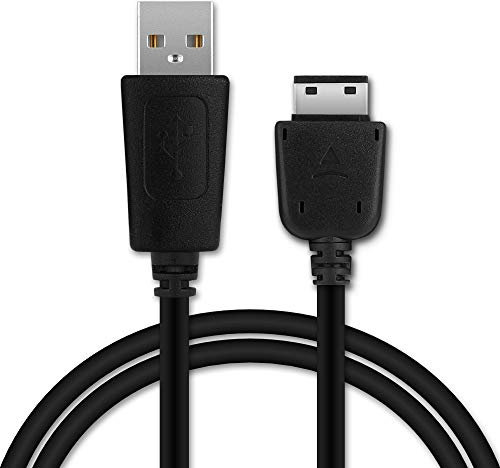 CELLONIC PCBS10 Cable USB Datos de 1m Compatible con Samsung GT-S5230, GT-B2100, GT-E1200, GT-E1190, GT-E1150, SGH-F480 Cable Carga para móviles y Smartphones 18 Pin Connector a USB A 2.0