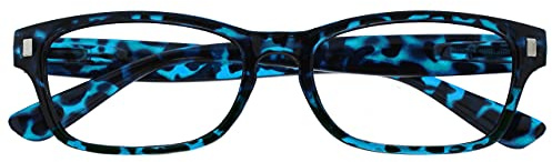La Société Lunettes De Lecture Bleu Écaille Lecteurs Hommes Femmes R10-3 +1,50