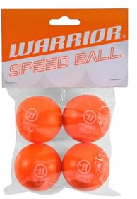 WARRIOR Hockey mini hastighetsboll 4-pack bollar orange