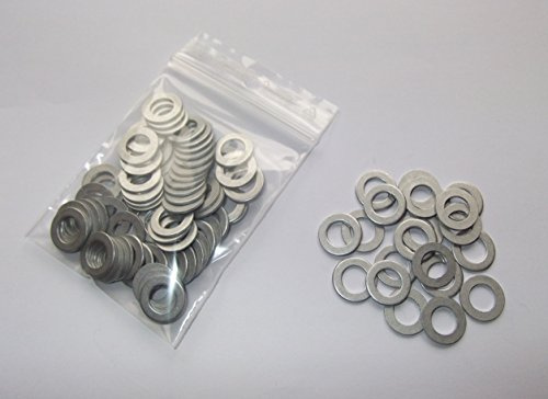 100 STÜCK Aluminiumringe Alu Dichtring Dichtung AL 10x16x1,0mm DIN7603 Form A