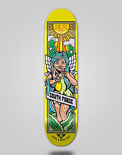 lordofbrands South Force Skateboard Deck Fee Trip Yellow (8,5)