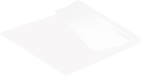 KitchenRaku Transparent Silikonmatte 60x80cm, Rutschfeste Tischunterlage, Hitzebeständige Antihaftmatte, Tischunterlage, wiederverwendbar, lebensmittelecht, spülmaschinenfest