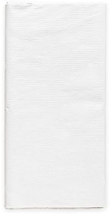 Papier Tischdecke Weiss 120 x 180 cm Einwegtischdecke