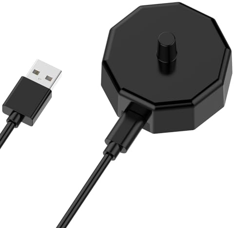 Disscool USB Type-C Replacement Charging Dock Cable Compatible with Braun Oral-B Electric Toothbrush Charger Adapter, USB C Magnetic Charger Stand Base(1m/3.3ft)