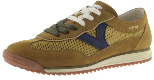 victoria Zapatillas Saturno 1158106 | Rejilla & Piezas Serraje Al Tono & Suela Sierra para Hombre