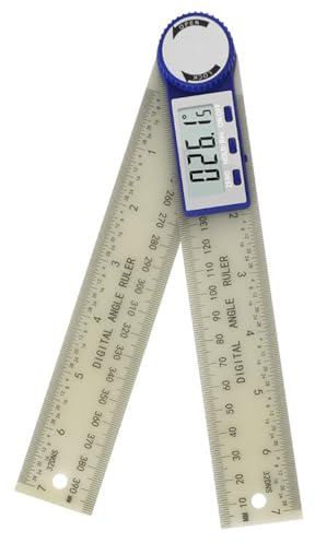 Goniometro digitale professionale con angolo a 360 gradi, strumento di misurazione per artigianato e ristrutturazione, goniometro elettronico digitale per la lavorazione del legno