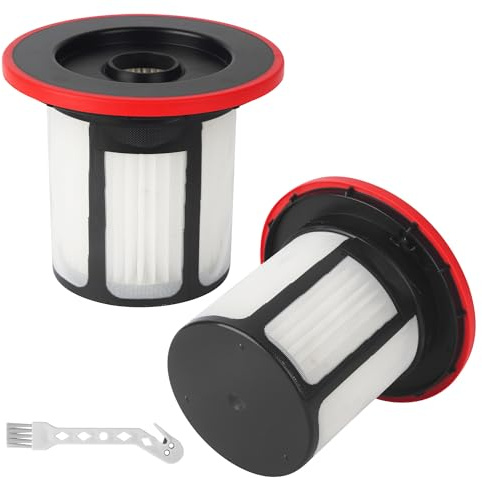 ACOMTUO 2 Filtri per Aspirapolvere Accessori Ricambi con Pennello per la Pulizia,Filtri per Bosch Unlimited 6,Bosch Unlimited 6 Sostituire il Filtro