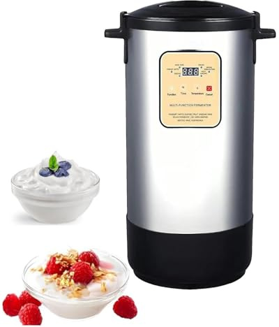 DQSPDBD Automatic Digital Yoghurt Maker Machine,Cheese Maker,12/18L Automatic Commercial Fermentation Machine,for Commercial Home Bar,12L
