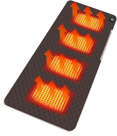 Calentador de Asiento USB Recargable Inalámbrica Portátil | Calentador USB para Cojines de Gradas y Asientos Para Mamá, Papá, Estadio, Deportes, Camping, Oficina, Caza, Senderismo,
