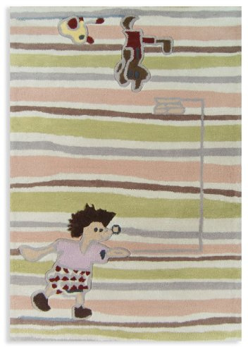 Livone FreddyIgel-100 Kinderteppich Freddy Igel, 100 x 140 cm, Mehrfarbig
