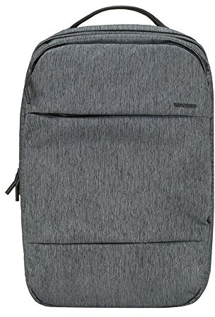 Incase City Backpack - 24L Main Storage Compartment with 16 Faux Fur Laptop Pocket, Front Organizational Pocket, Quick Access Pocket, Everyday Tech Backpack - Gunmetal Grey
