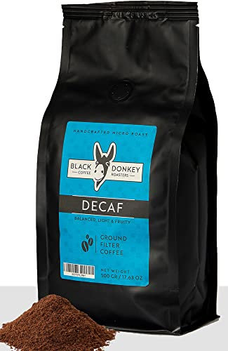 Black Donkey - 500g Ground Coffee | Decaffeinated