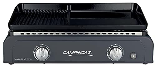 CAMPINGAZ Piastra arrosto, Ghisa Smaltata, Nero, 66 x 53 x 22 cm