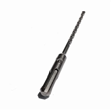 SYHML-SHOP 1 Pcs Hammer Drill Bit, 5-16 * 150mm Solid Alloy Tip SDS Plus Round Shank Masonry Drill Bit For Concrete/brick/wall/marble (Hole Diameter : 15mm, Overall Length : 150-160mm)