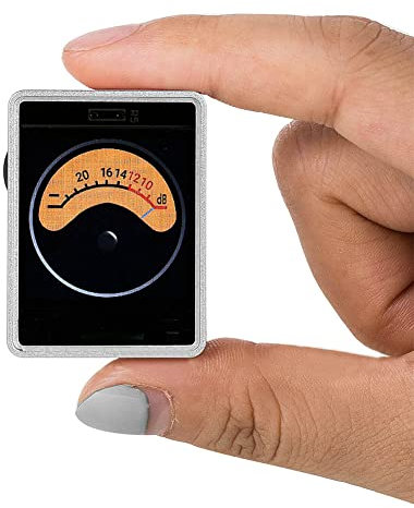 ZYWUOY Fonometro, LCD Mic Analizzatore di Spettro Audio Stereo Auto/Home Display Fonometro