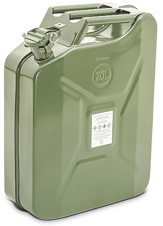 Benzinkanister/Kraftstoffkanister Metal 20 Liter Bagtecs JC3 Grün