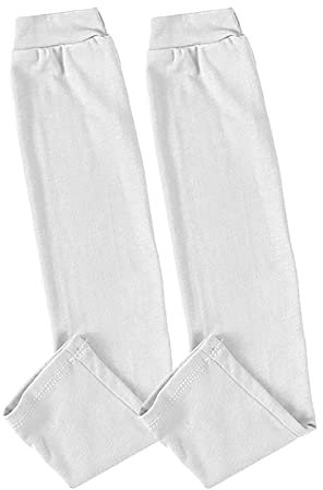 Moonlove Cotton Arm Sleeve Long Anti-UV Anti-Slip Armwear for Summer Beach Travel High Elasticity Skin Protector Sun Protection UV Resistant Cycling Driving Arm Cover