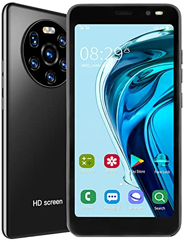 Landvo 40 Pro Smartphone ohne Vertrag, 5,45 Zoll HD Display, Dual-Karte, Dual Standby, 512 MB + 4 GB, ohne Vertrag, Schwarz
