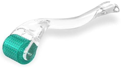 AURA Monaco | BB Shine Derma Roller 0,25mm – Dermaroller mit 192 Echten Nadeln aus Edelstahl – Microneedling Roller für Akneflecken, Pigmentstörungen & Porenverfeinerung – Wiederverwendbar – 1 Stück