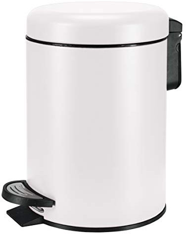 Secchio cosmetico One bianco, materiale: acciaio inox/PP, dimensioni: secchio 3 litri