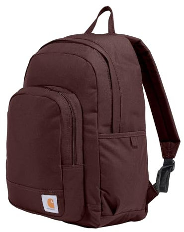 Carhartt Klassischer Rucksack, 25 l, strapazierfähig, wasserabweisend, mit 15-Zoll-Laptophülle und mehreren Organisationsfächern, Port, PFAS-frei