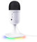 Trust Gaming GXT 236W Yami USB Streaming Mikrofon PC Podcast Twitch Discord ASMR YouTube 5, Kondensator Gaming Mikrofon Nierencharakteristik, Stummschaltung, RGB Beleuchtung - Weiß