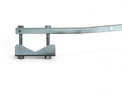 Briconess.com Stendibiancheria Fisso da Balcone in Acciaio zincato con attacchi a Vite Lunghezza 61 cm e Peso 16 kg Robusto e Pratico