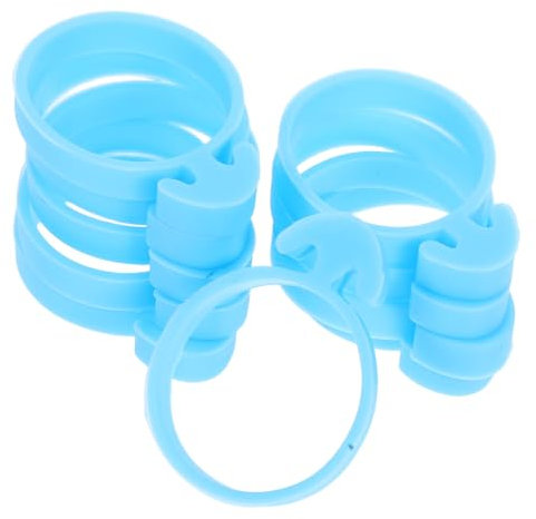 DIYEAH Anneaux de Pâtisserie en Silicone, Lot de 10, Ronds