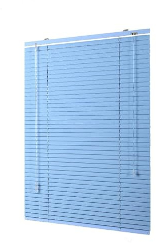X1NGFU Persianas Venecianas de Aluminio,Estor Lamas de 25mm,Cortinas Opaca para Ventanas,Protección Solar y Intimidad,para Hogar,Oficina,Sala,Personalizable,Ancho x Alto (85cm x 140cm)