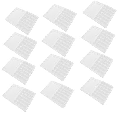 Didiseaon 12Pezzi Scatola Uova Contenitore Trasparente per Uova Box per Frigorifero con Design Compatto e Sicuro per Picnic