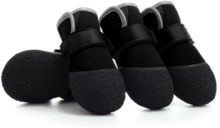 4er-Pack schützende Hundeschuhe, vielseitige Haustier-Sneaker, atmungsaktive Hundeschuhe zum Laufen und Wandern