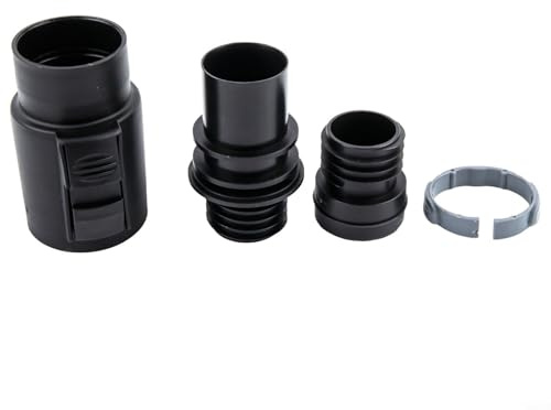 Niceminiwall Für Kärcher Staubsauger Schlauchverbinder Adapter Set Kompatibel mit WD1 WD2 WD3 WD4 WD5 WD6 Serie, 35 mm Durchmesser Verlängerungsgriff mit ergonomischem Griff, 4 Stück