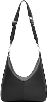 Liebeskind Berlin Damen-Umhängetasche „Paris M“ I Hobo Bag Damen aus Leder mit Schulter- und Crossbody-Riemen I Schultertasche, Hauptfach mit Reißverschluss, 2 Innenfächer I Shoulder Bag