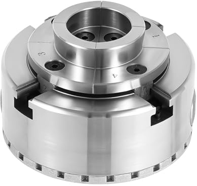 Spannfutter Drehbankfutter Spannfutter-Innengewinde Backenfutter Drechselfutter 4-Backen Spannfutter Drehmaschinenfutter Klemmbereich 96-125mm M33 40Cr Steel