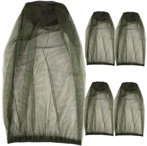 Parliky 5 Pezzi Cappello con Rete Multifunzione per e Apicoltura Leggero e Traspirante per Giardinaggio e Attività Outdoor