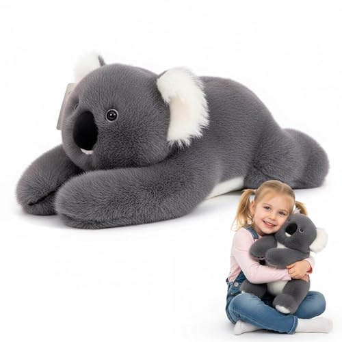 Generisch Gewichtete Plüschtiere für Kinder & Erwachsene, Gewichtskuscheltier Faultier Kuscheltier Gewichtete Tiere gegen Angstzustände, Weiches Kuschelkissen für mehr Geborgenheit (F, 45cm)