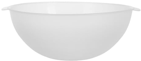 BUTIFULSIC Bassine de Lavage Visage Transparente en Plastique Rigide 21 Cm avec Poignée Portable, Lavabo Multifonctionnel pour Soins Esthétiques, Salons de Beauté et Usage Domestique